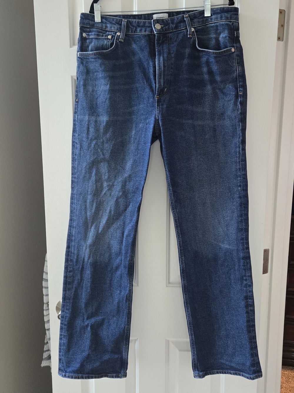 Citizens Of Humanity Dark Indigo Straight-Leg Jeans